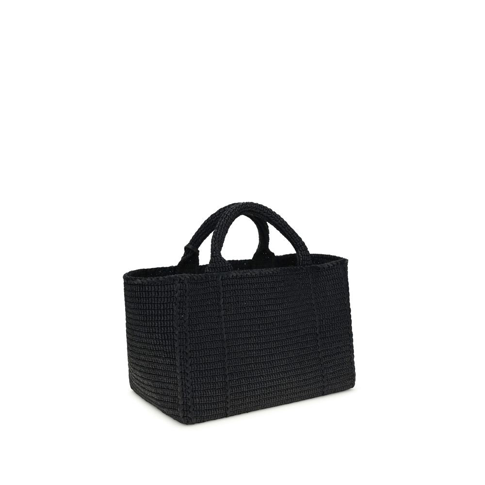 Borsa Prada Nera in Viscosa