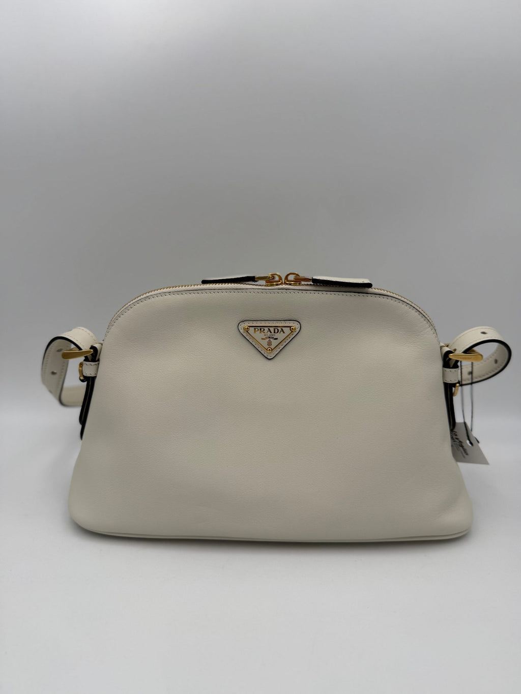 Prada PRADA Bauletto BOWLING in pelle Borsa a mano