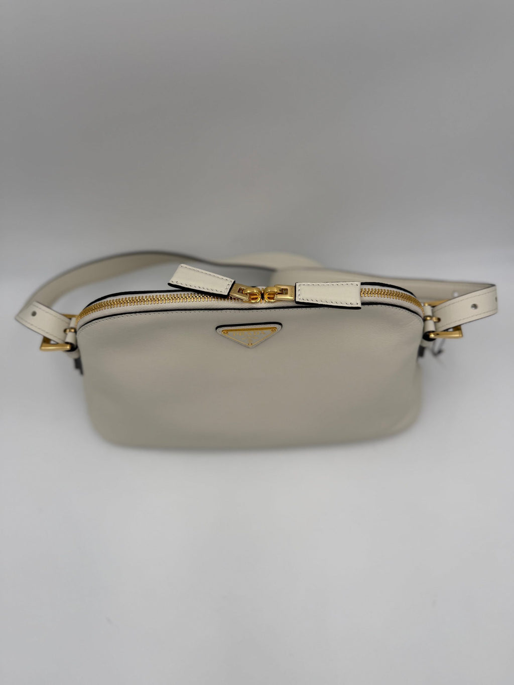 Prada PRADA Bauletto BOWLING in pelle Borsa a mano