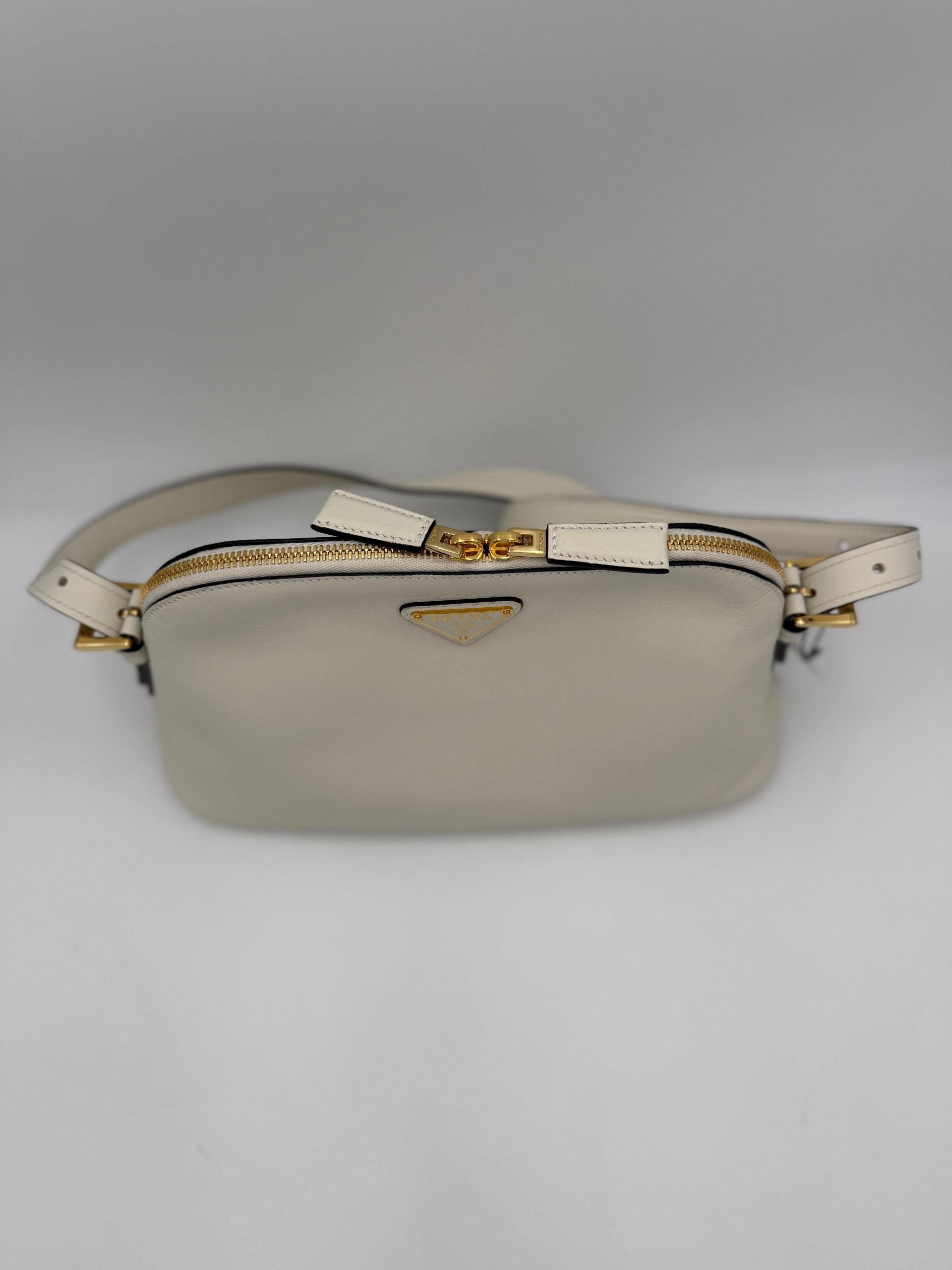 Prada PRADA Bauletto BOWLING in pelle Borsa a mano