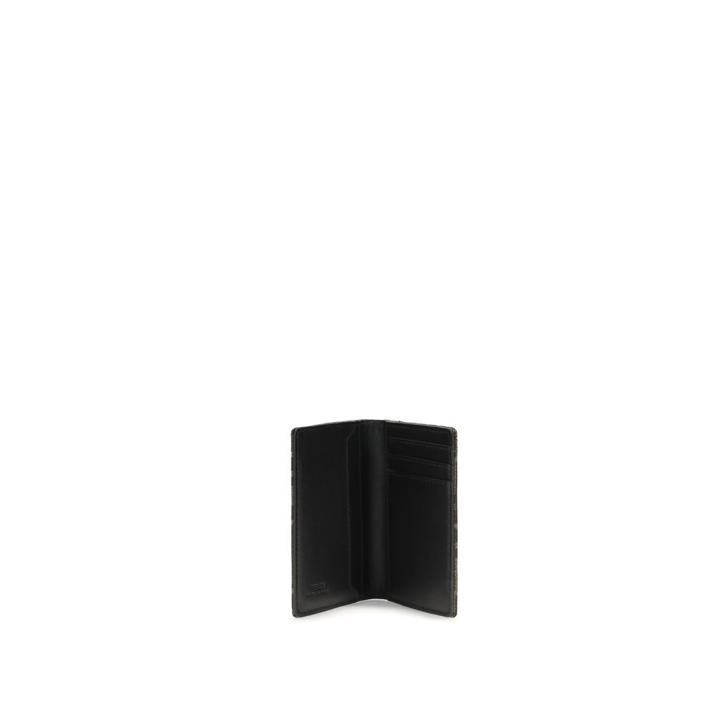 Fendi Brown Calf Leather Bos Taurus Wallet