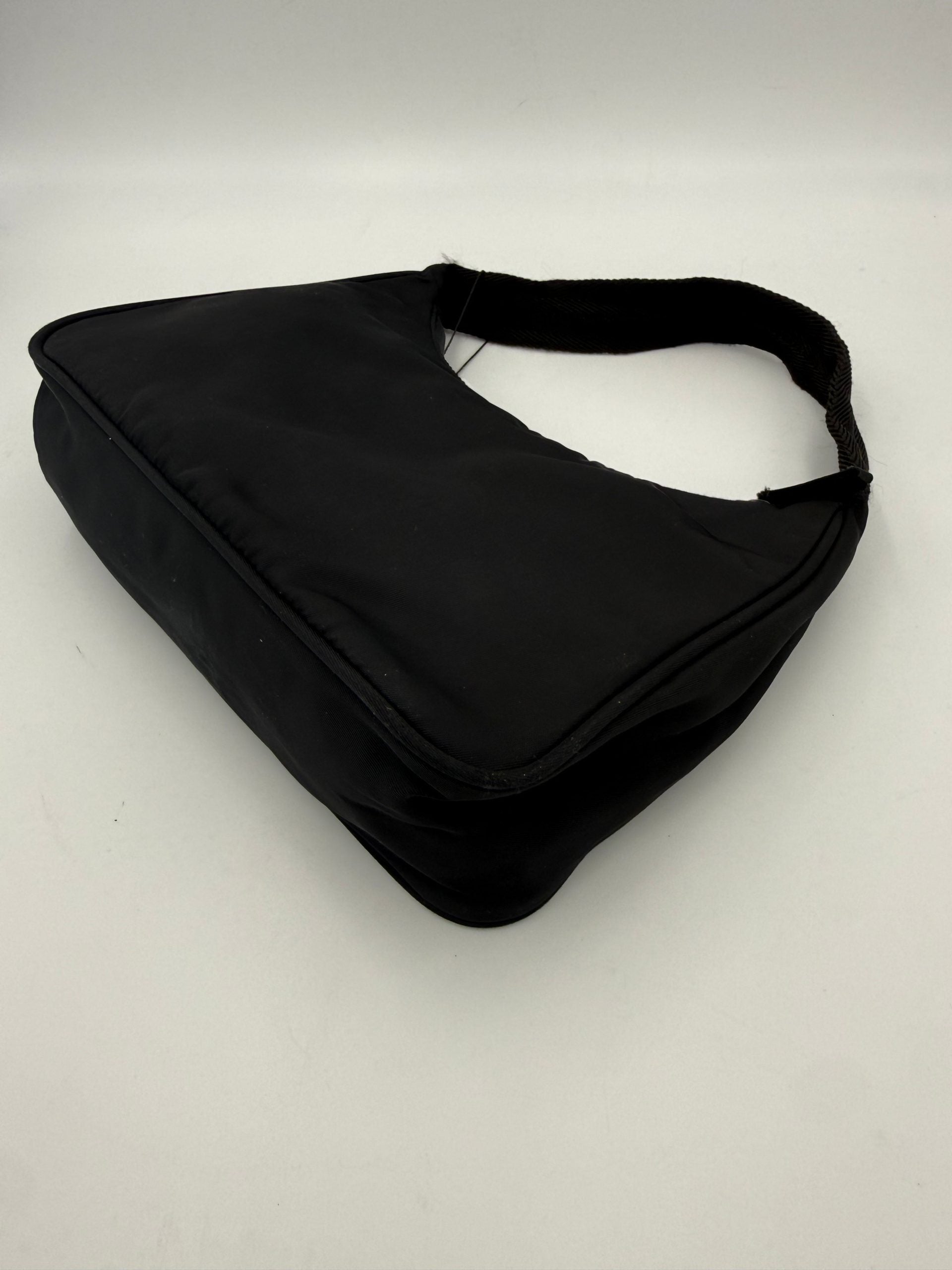 Prada Bicolor Nylon Handbag