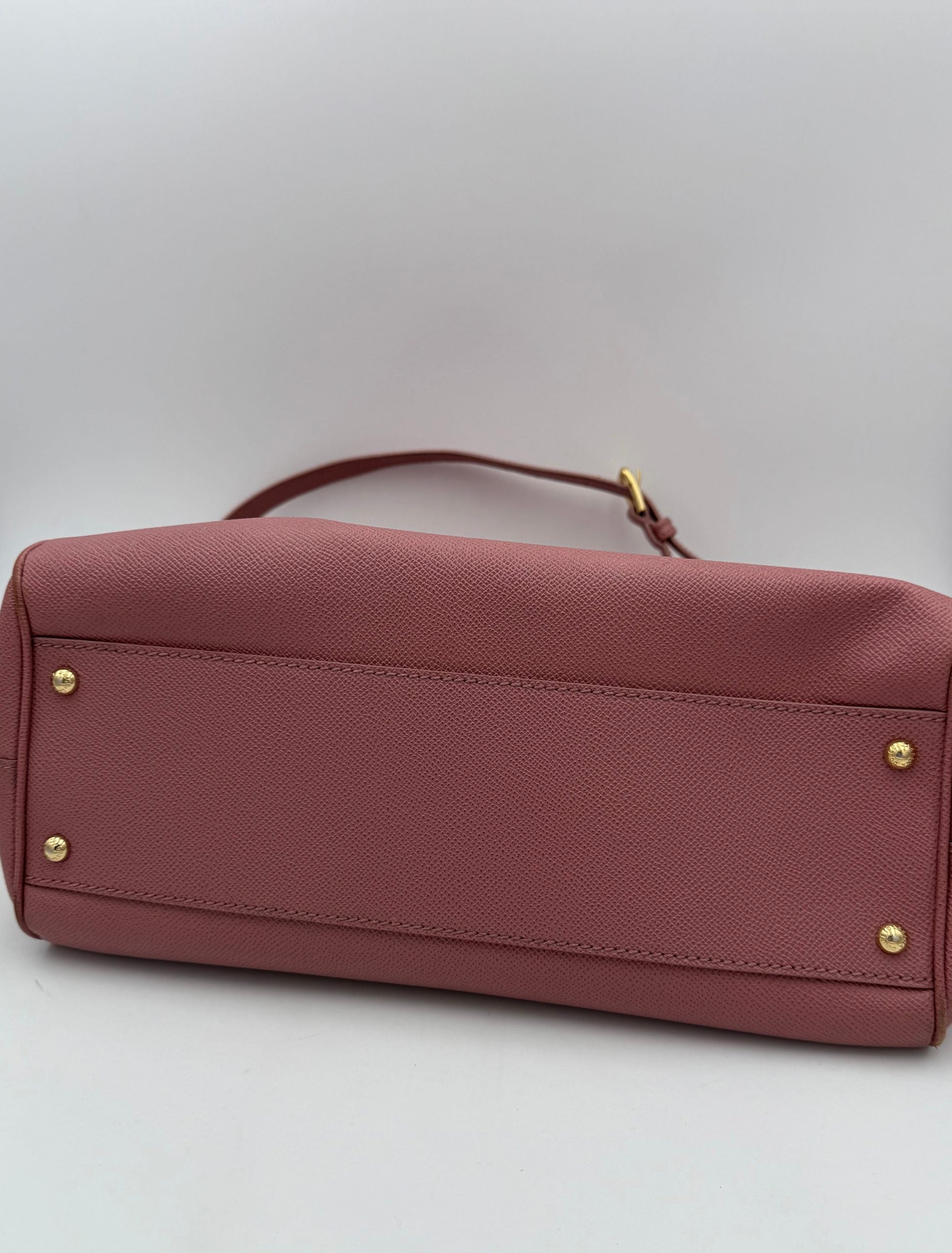 Dolce & Gabbana DOLCE & GABBANA SICILY Borsa a Mano Grande Rosa