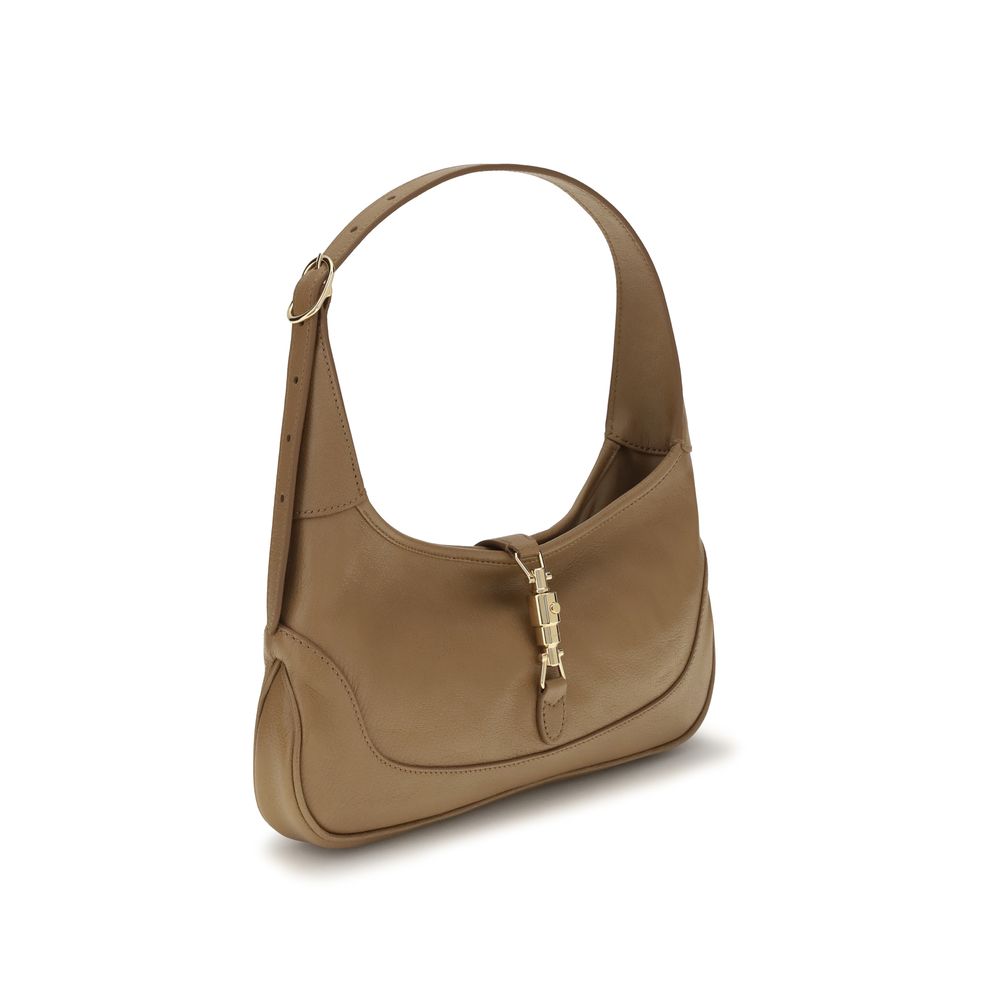Gucci Beige Calf Leather Bos Taurus Shoulder Bag