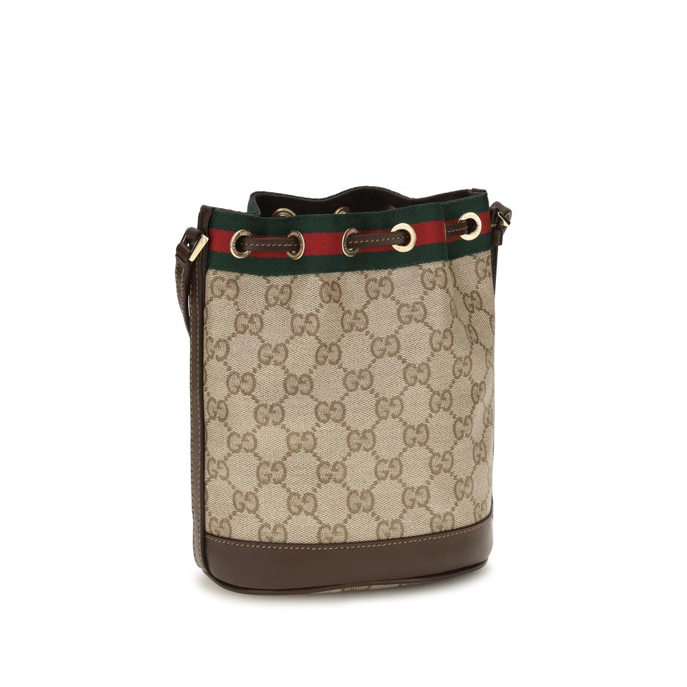 Gucci Beige Fabric Backet Bag