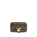 Gucci Brown Calf Leather Bos Taurus Handbag