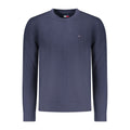 Tommy Hilfiger Blue Cotton Men's Sweater