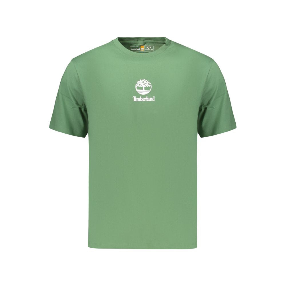Timberland Green Cotton Men's T-Shirt