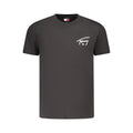 Tommy Hilfiger Black Cotton Men's T-Shirt
