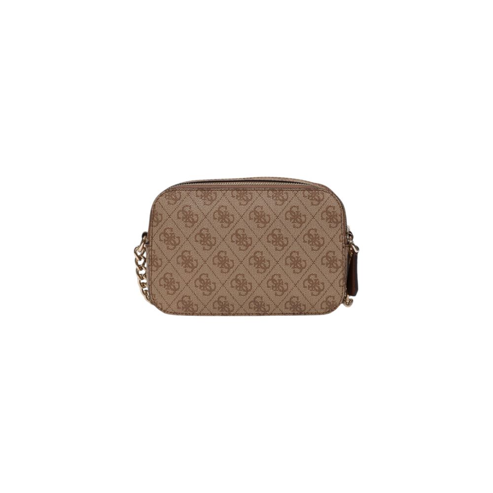 Guess Brown Polyethylene Handbag