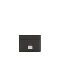 Dolce & Gabbana Black Calf Leather Bos Taurus Wallet