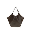 Brunello Cucinelli Brown Calf Leather Bos Taurus Handbag