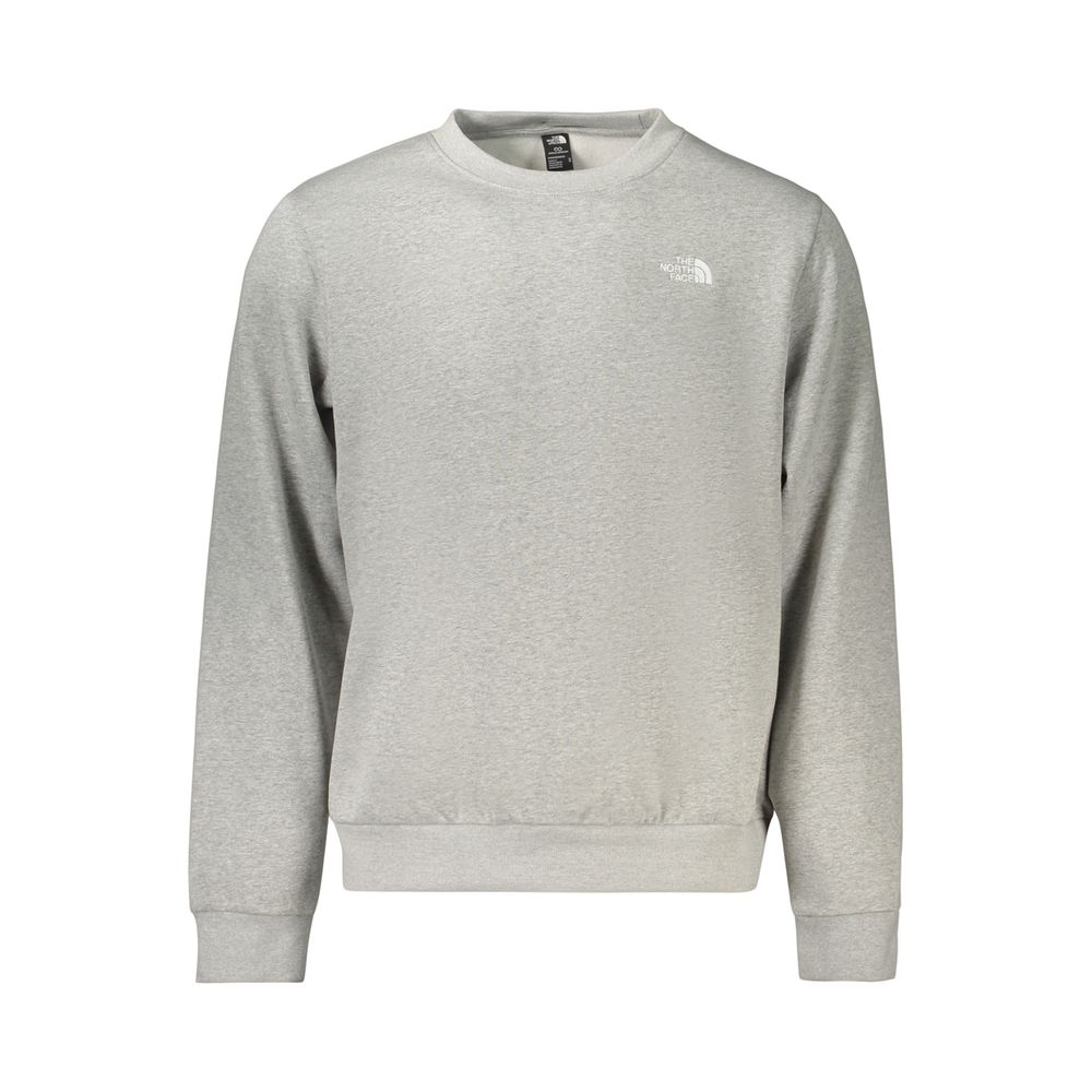 The North Face Gray Cotton Men's Sweatshirt