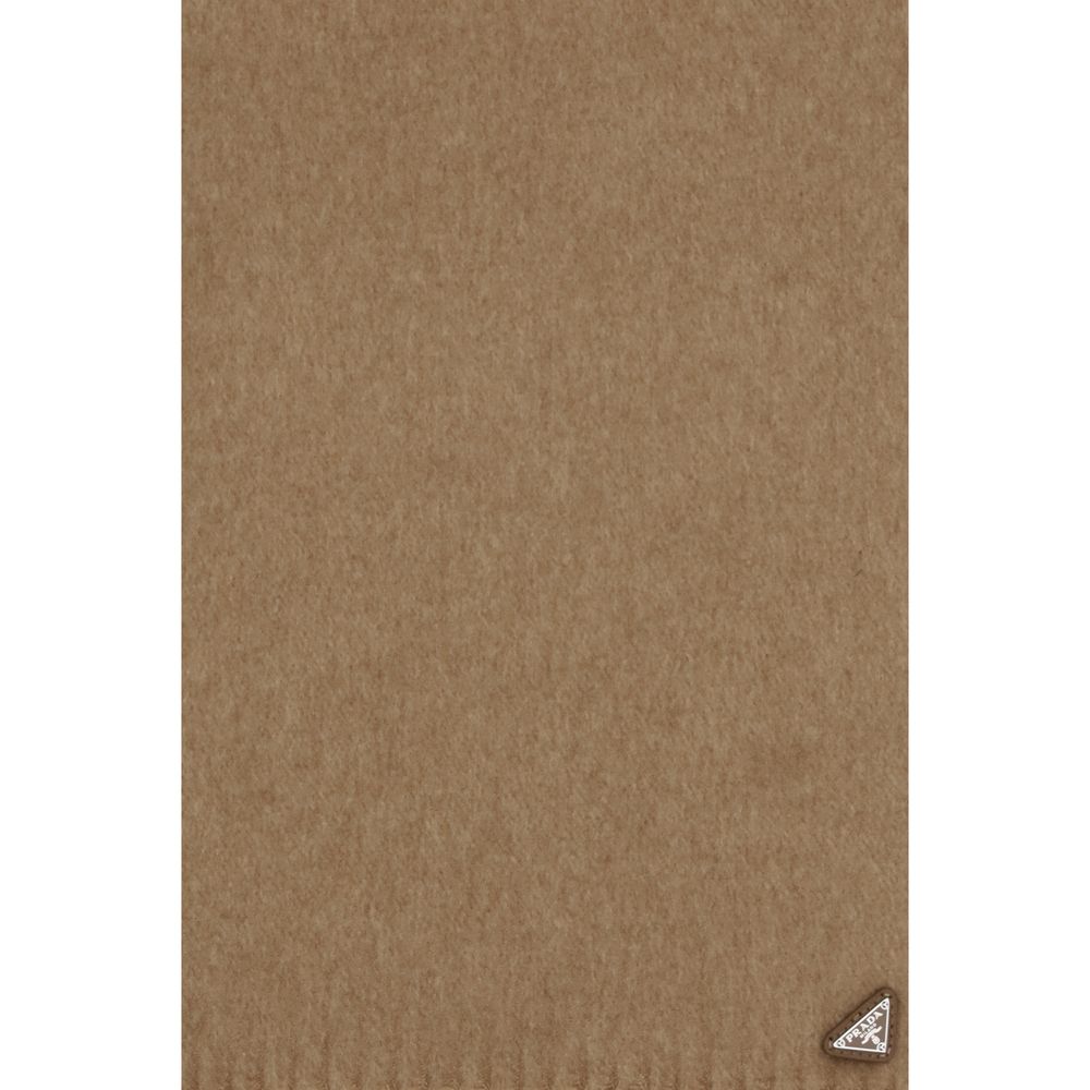 Prada Beige Silk Foulard