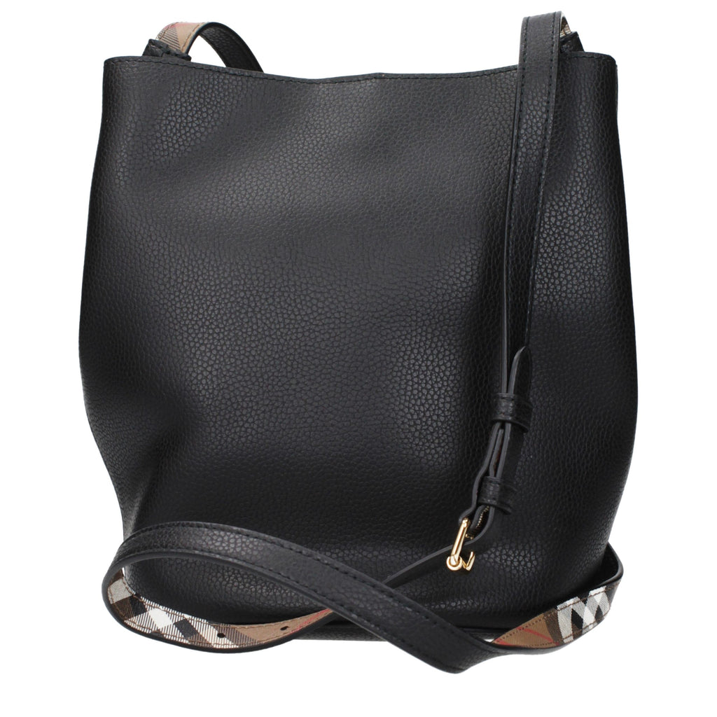 Burberry Black Leather Crossbody Bag