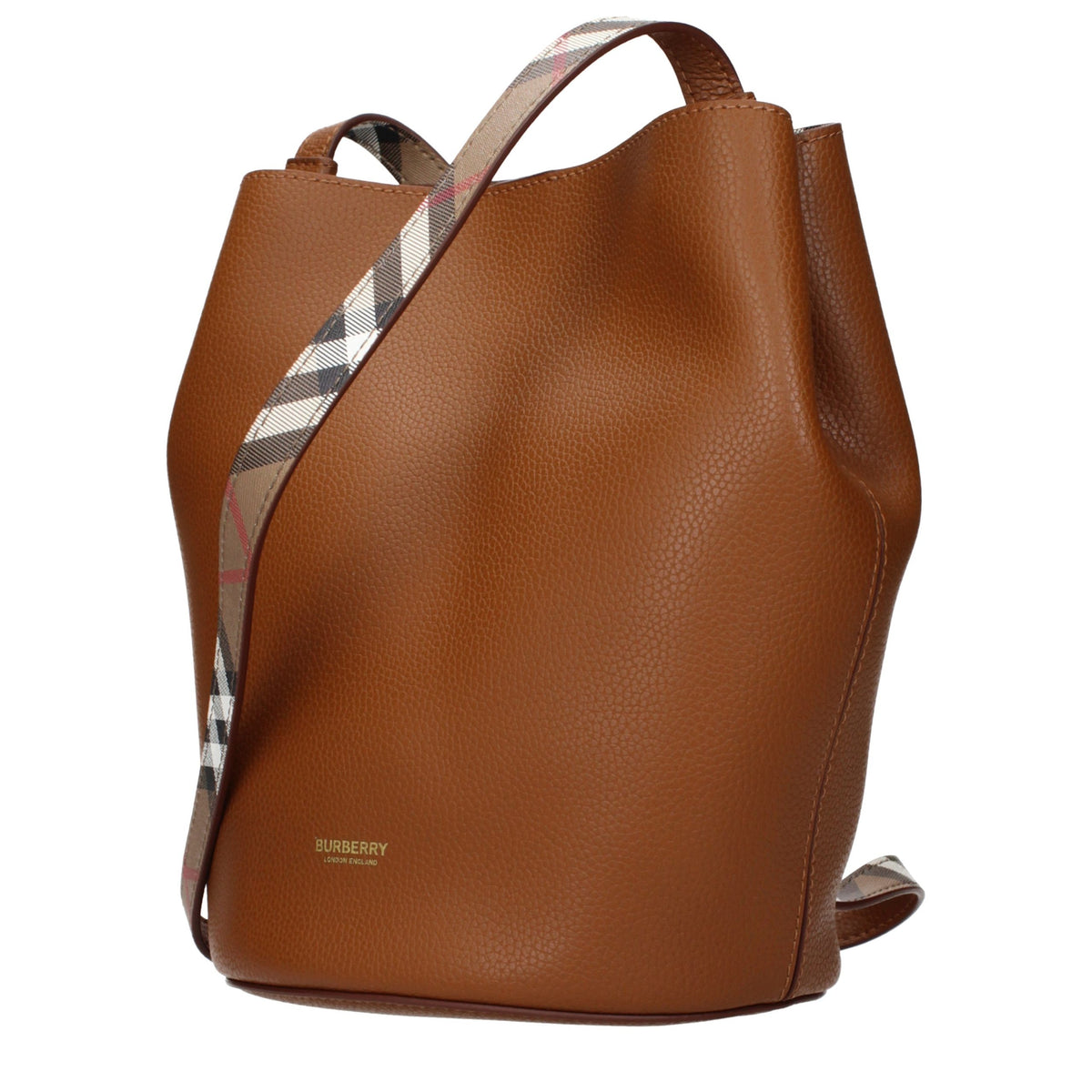 Burberry Brown Leather Crossbody Bag