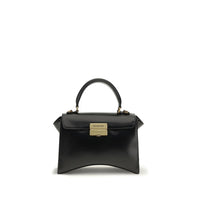 Balenciaga Black Calf Leather Bos Taurus Shoulder Bag