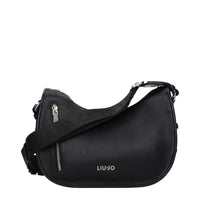 Liu Jo Black Polyester Crossbody Bag