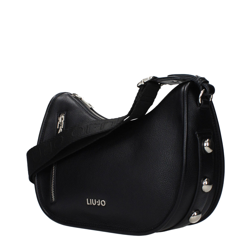 Liu Jo Black Polyester Crossbody Bag