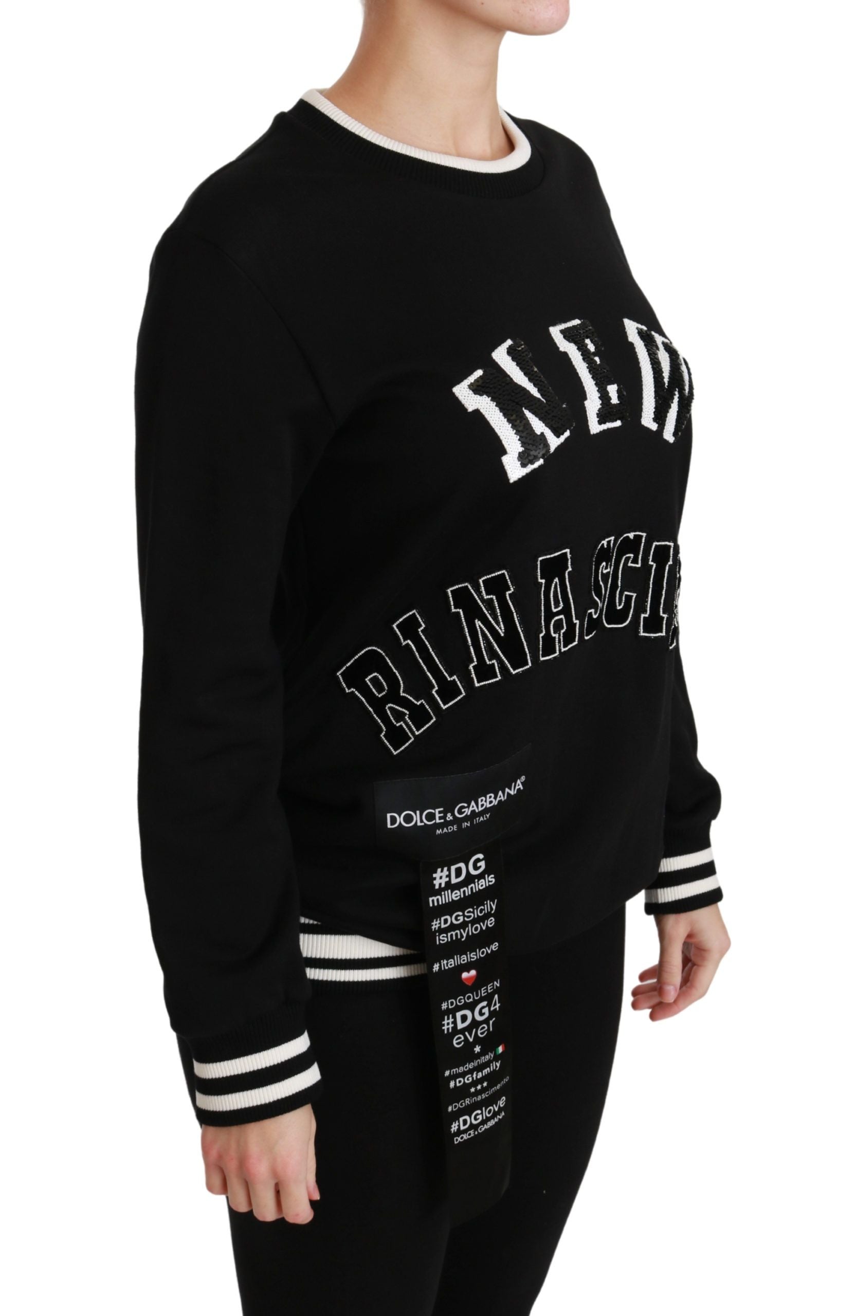 Maglione Dolce & Gabbana Rinascimento Nero #DGmillennials