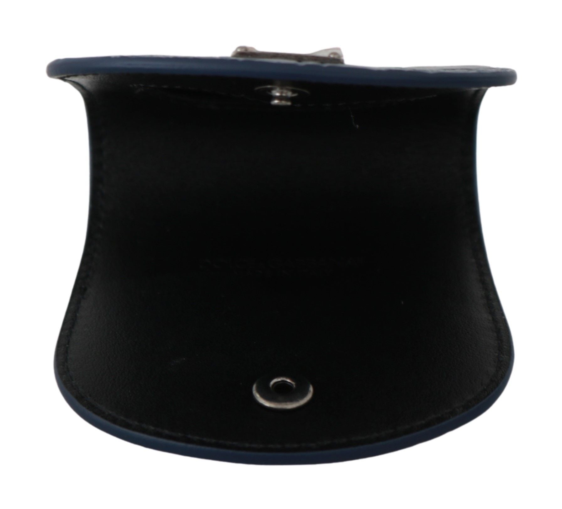 Dolce & Gabbana Custodia Portacondom Tascabile in Pelle Blu