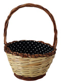 Borsa tote Dolce & Gabbana beige in vimini di rattan