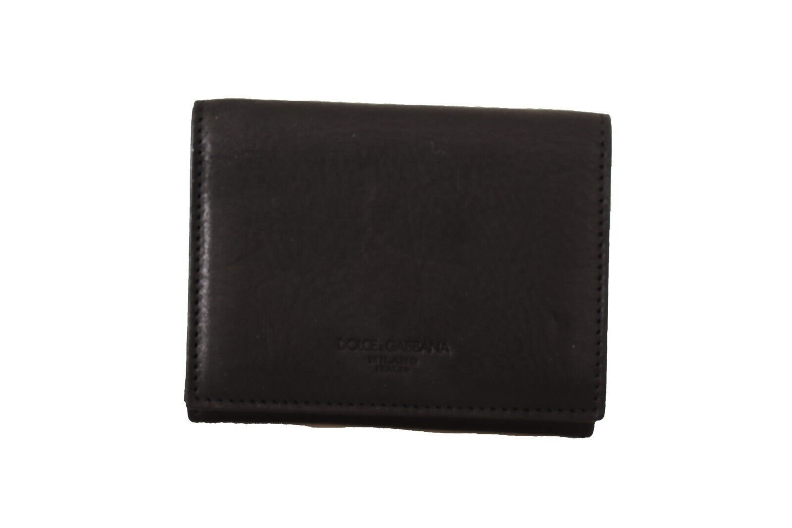 Dolce & Gabbana Portafoglio Multi Kit a Tracolla Trifold in Pelle Nera
