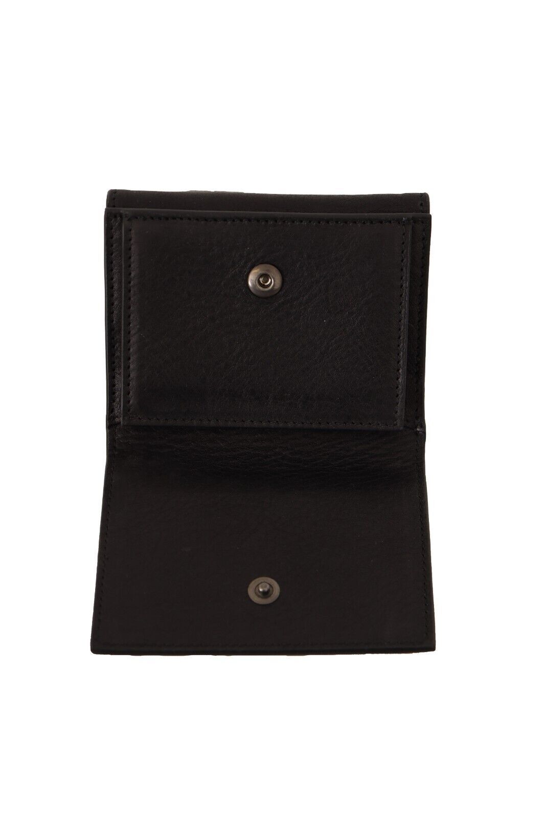 Dolce & Gabbana Portafoglio Multi Kit a Tracolla Trifold in Pelle Nera