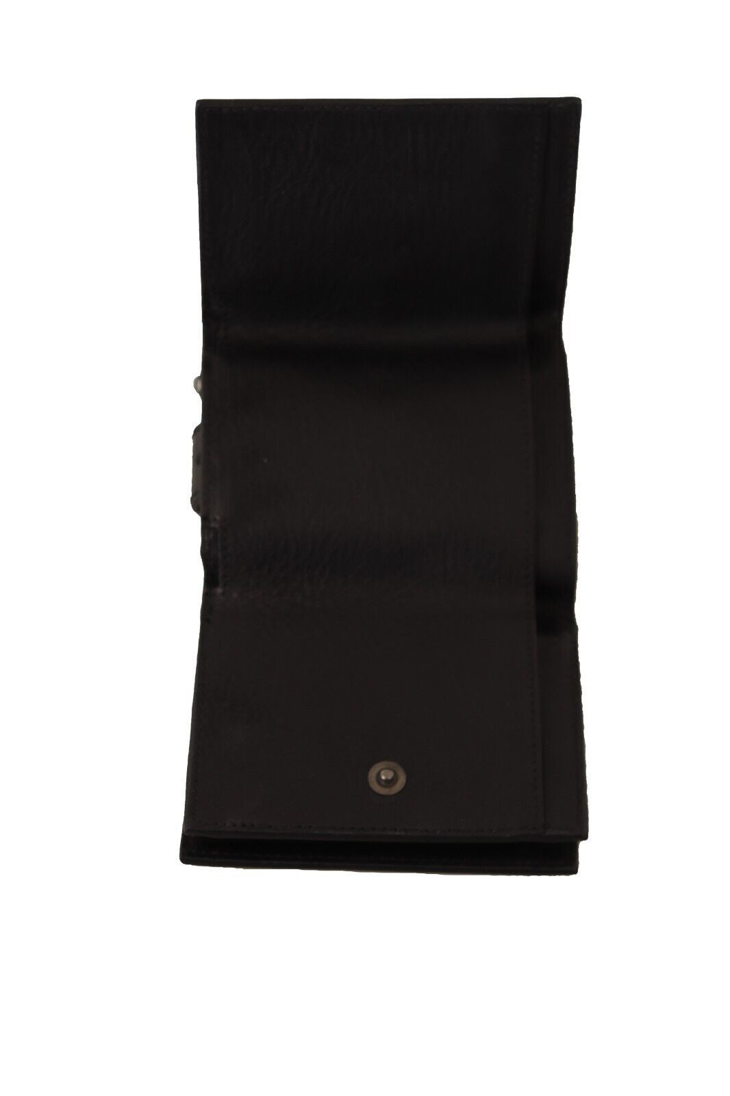 Dolce & Gabbana Portafoglio Multi Kit a Tracolla Trifold in Pelle Nera