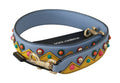 Dolce & Gabbana Tracolla Accessoria Blu in Pelle