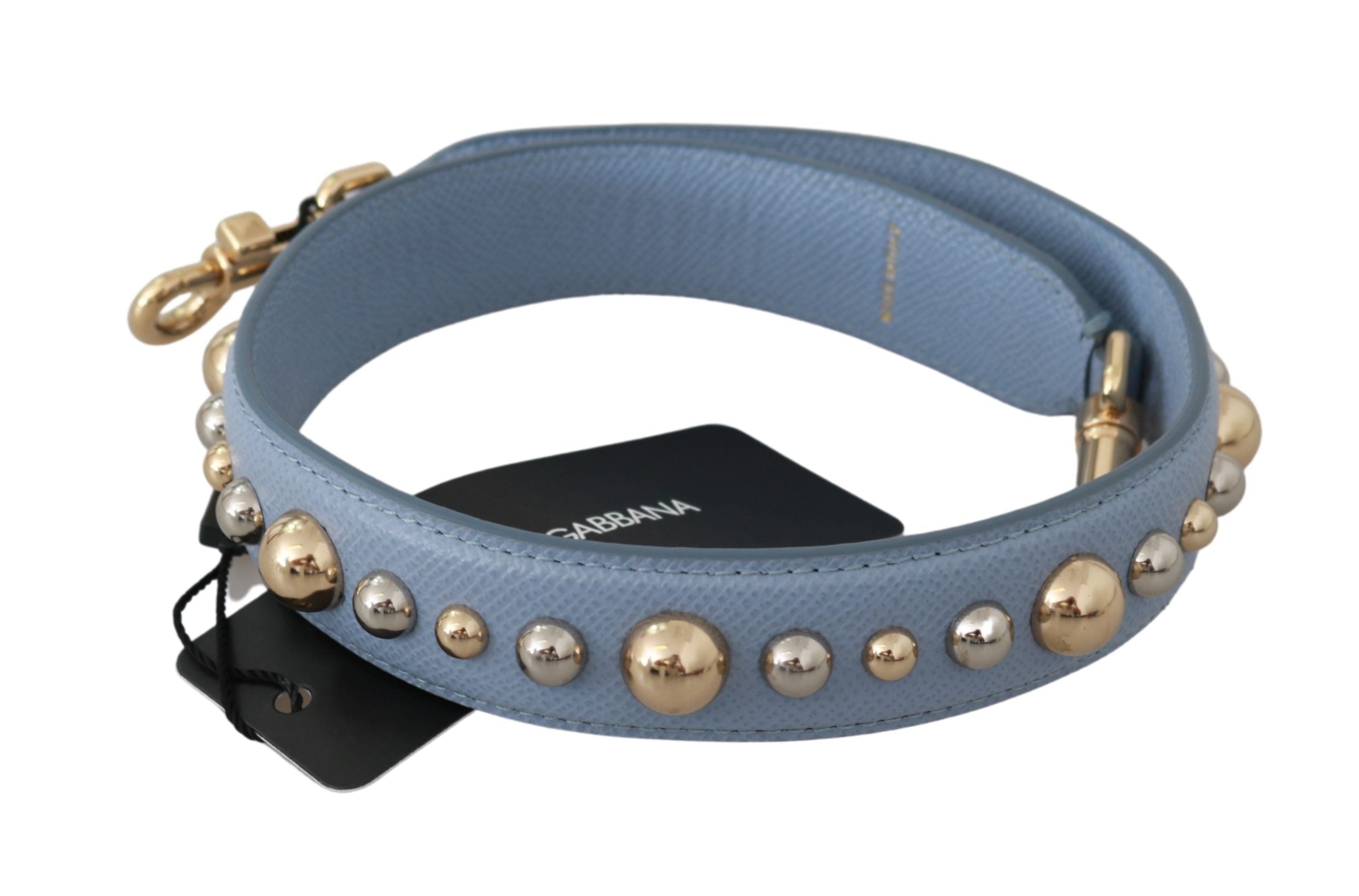 Dolce & Gabbana Tracolla in pelle blu per borsa