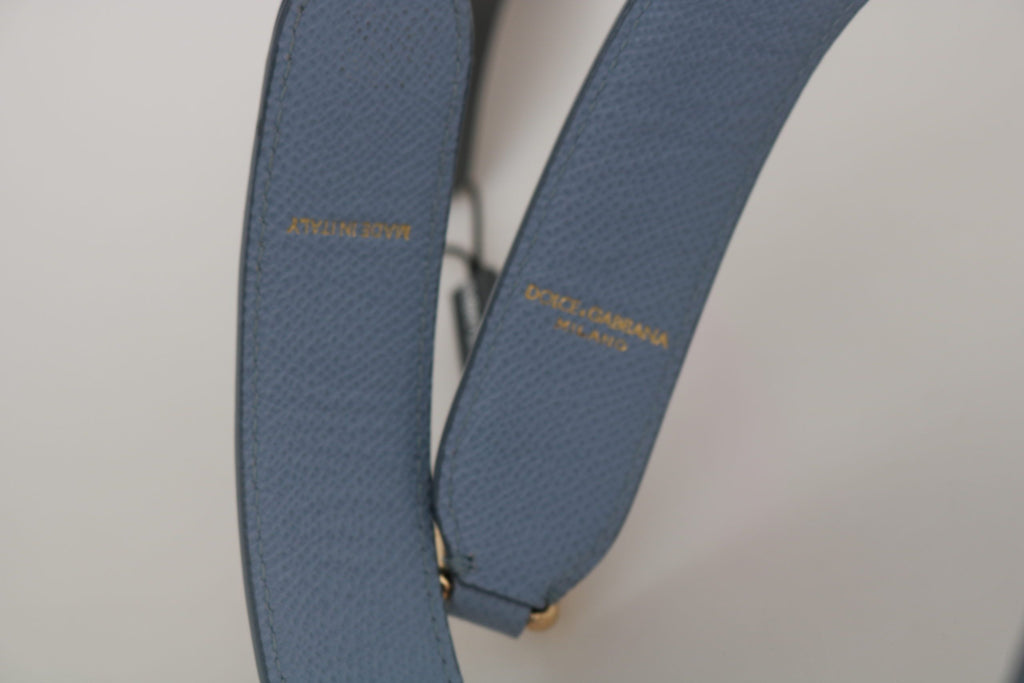 Dolce & Gabbana Tracolla in pelle blu per borsa