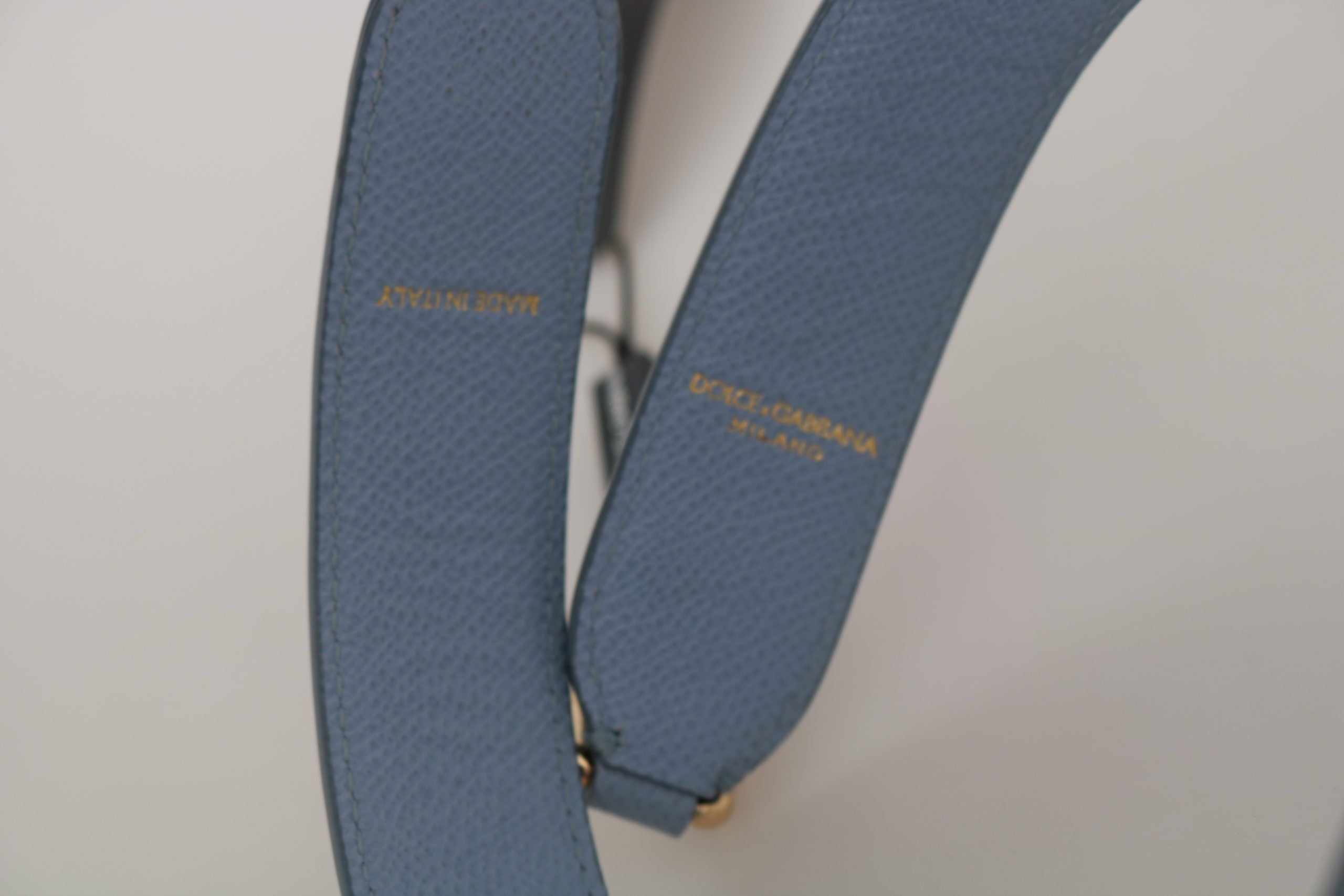 Dolce & Gabbana Tracolla in pelle blu per borsa