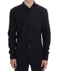 Camicia da pigiama Dolce & Gabbana in cotone a righe viola
