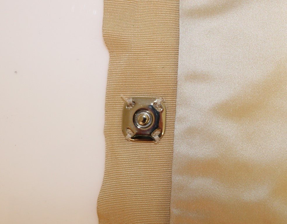 Sciarpa Foulard Dolce & Gabbana in pelliccia di visone beige