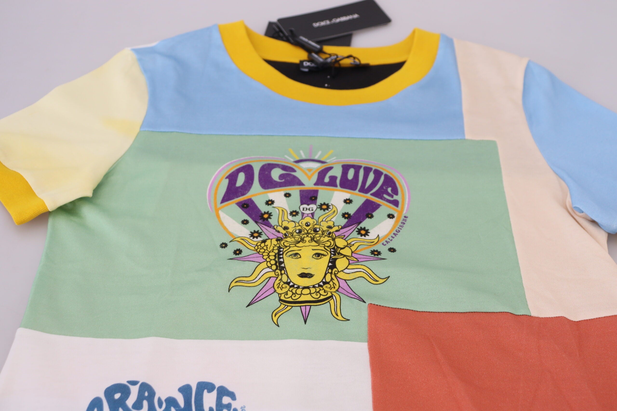 Dolce & Gabbana Multicolore Cotone DG Love Patchwork