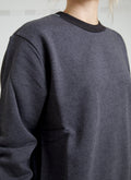 Maglione Dolce & Gabbana girocollo in cotone grigio scuro