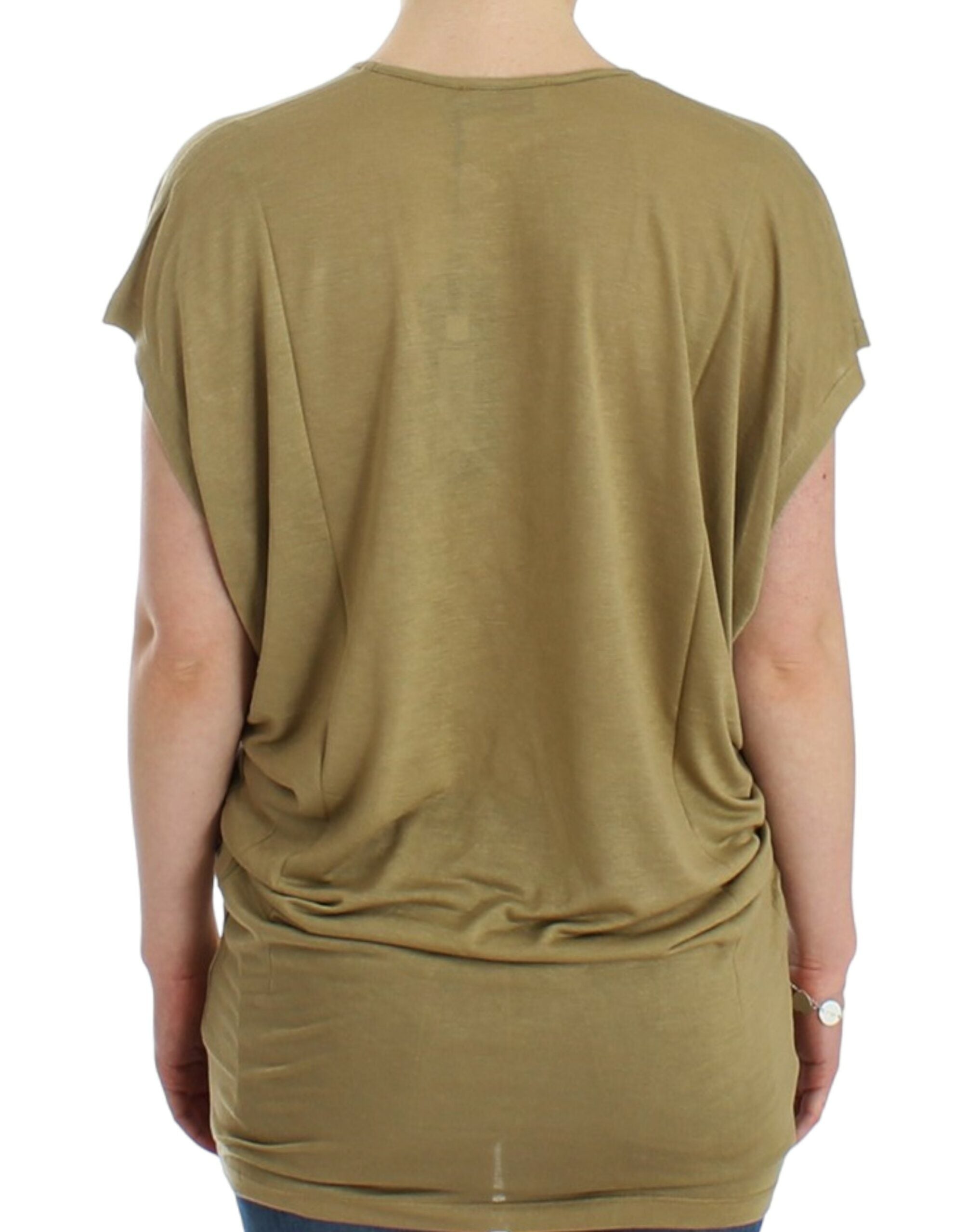 T-shirt a maniche corte Costume National con stampa verde