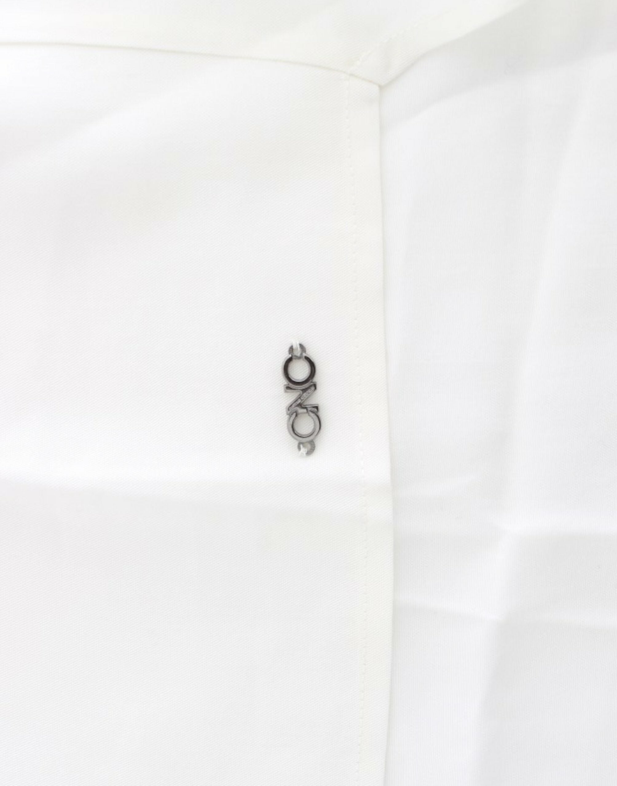 Top smanicato Costume National bianco