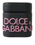 Dolce & Gabbana Custodia Nera per Airpods in Silicone con Logo in Rilievo