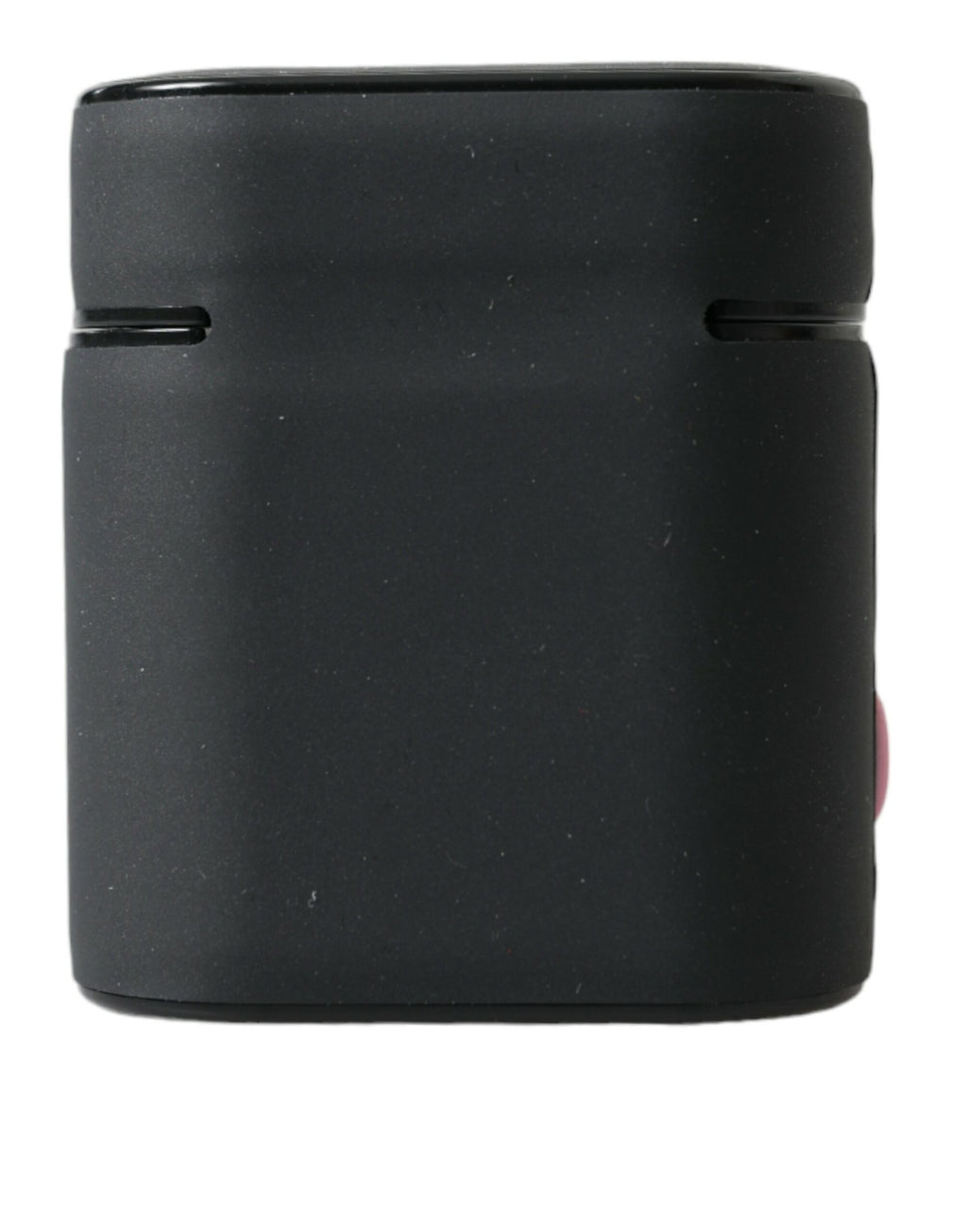 Dolce & Gabbana Custodia Nera per Airpods in Silicone con Logo in Rilievo