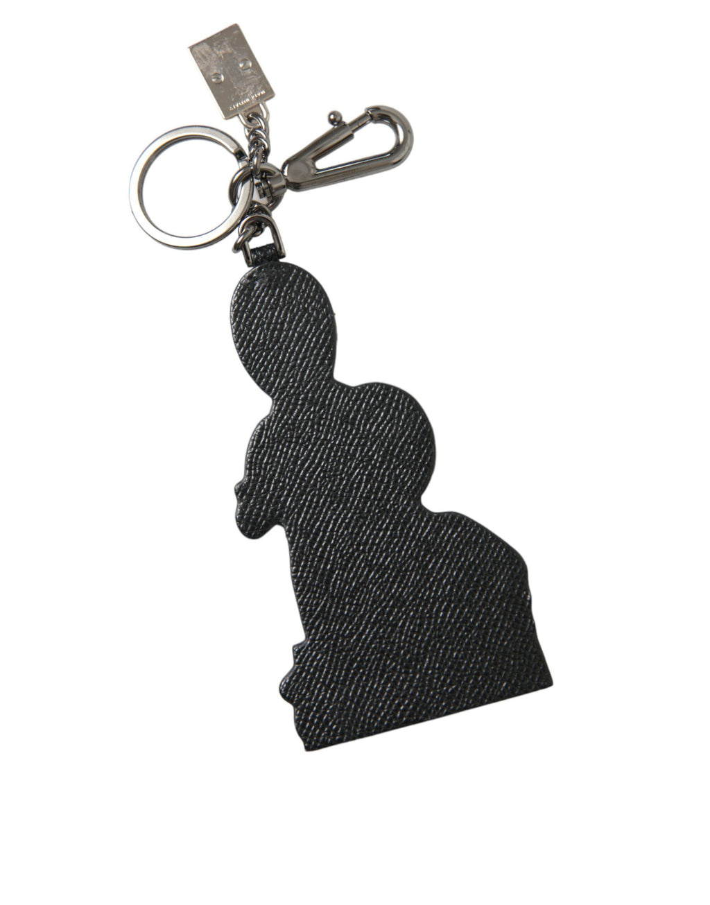 Dolce & Gabbana Portachiavi in Pelle Dominico Stefano con Logo Distintivo #DGFAMILY