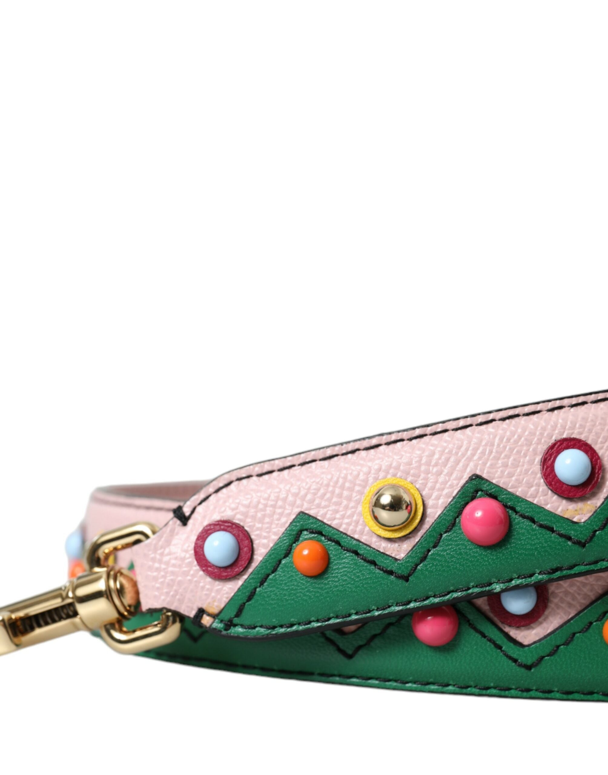 Dolce & Gabbana Tracolla per Borsa in Pelle Rosa