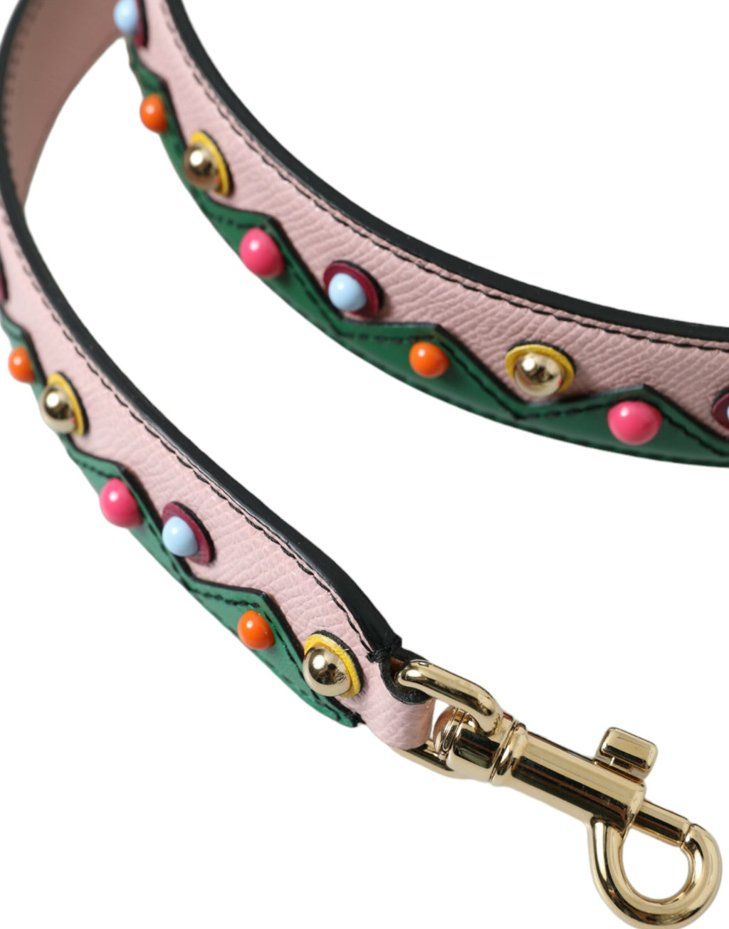 Dolce & Gabbana Tracolla per Borsa in Pelle Rosa