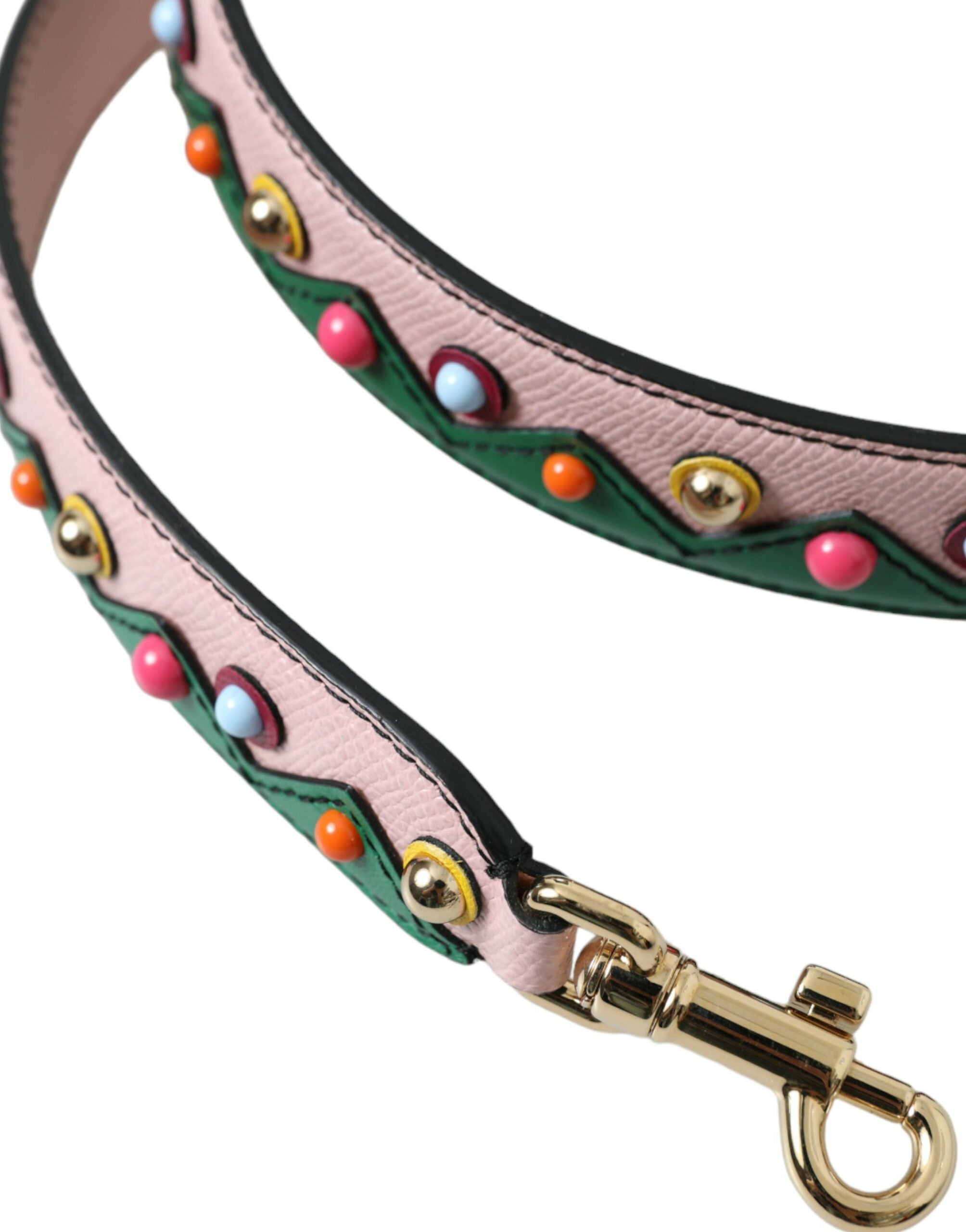 Dolce & Gabbana Tracolla per Borsa in Pelle Rosa