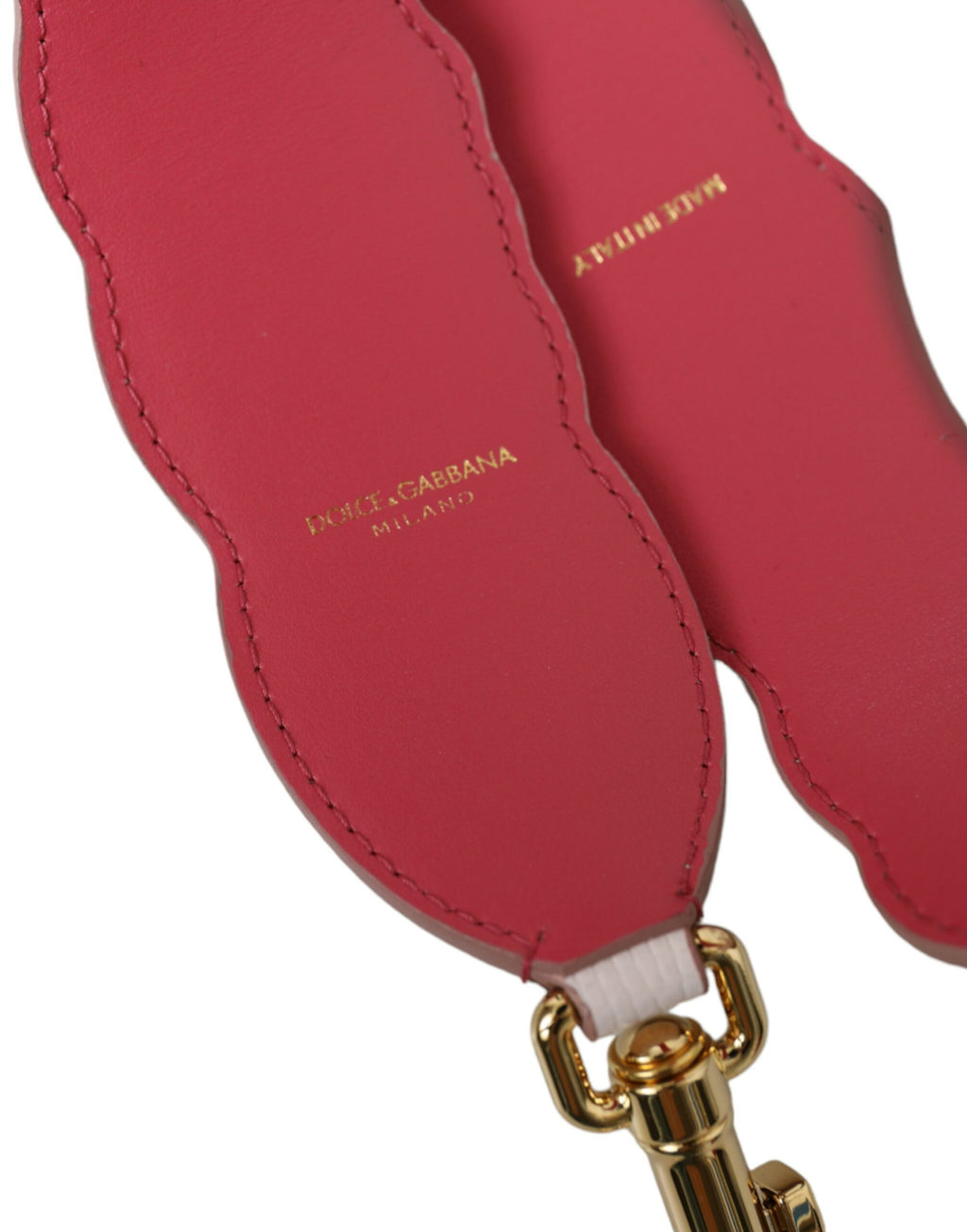 Dolce & Gabbana Tracolla in pelle bianca floreale