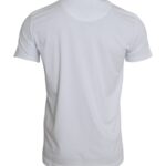 T-shirt girocollo a maniche corte in cotone bianco Dolce & Gabbana