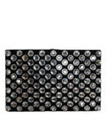 Dolce & Gabbana Borsa da sera Pochette in velluto nero con cristalli