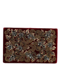 Dolce & Gabbana Borsa da sera Pochette con cornice dorata in velluto rosso