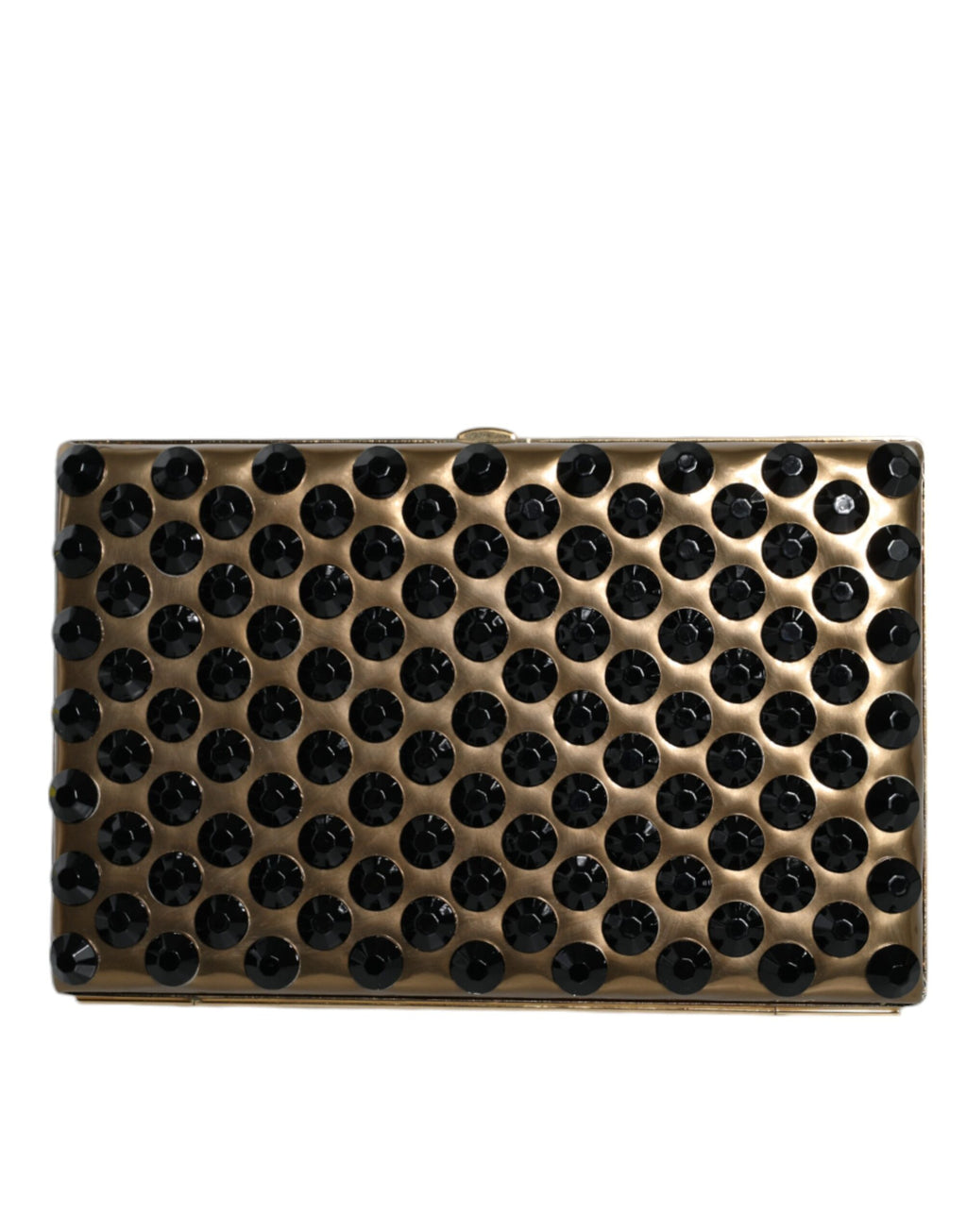 Dolce & Gabbana Clutch Bifold in Cristallo Oro Borsa da Sera da Donna